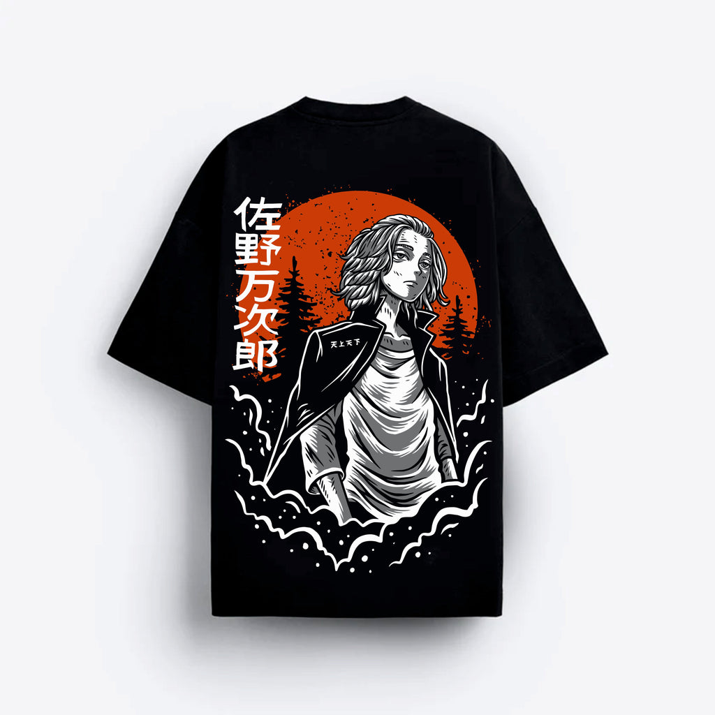 Anime oversized t-shirt collection