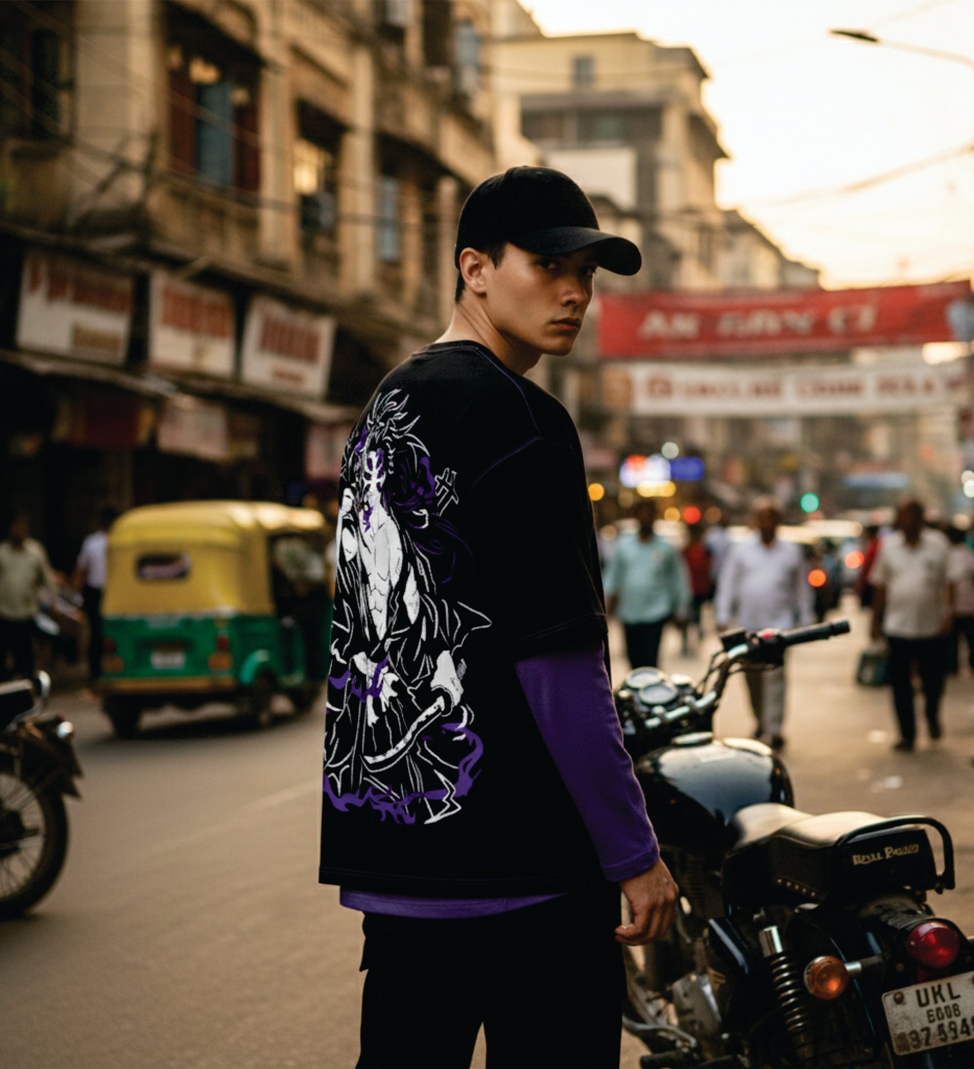 KOKUSHIBO / OVERSIZED FULLSLEEVE T -SHIRT