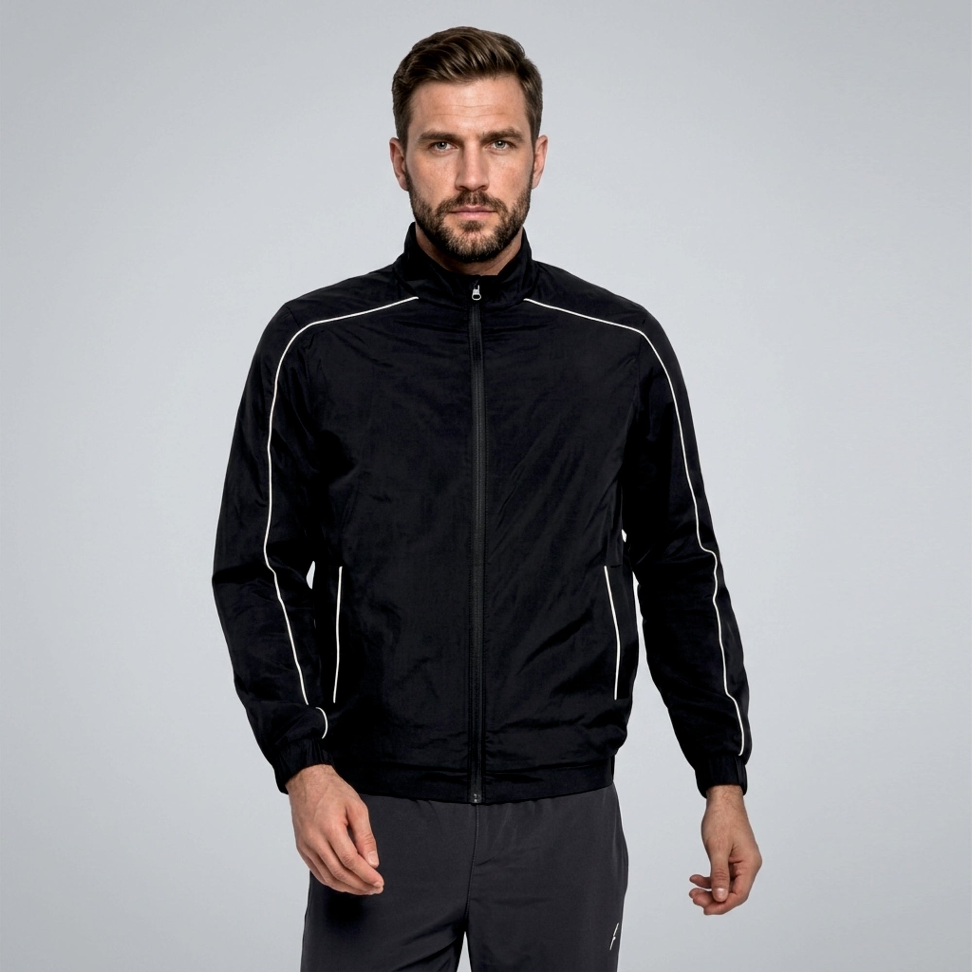 OVERSIZED JACKET / ALL SEASON: BLACK