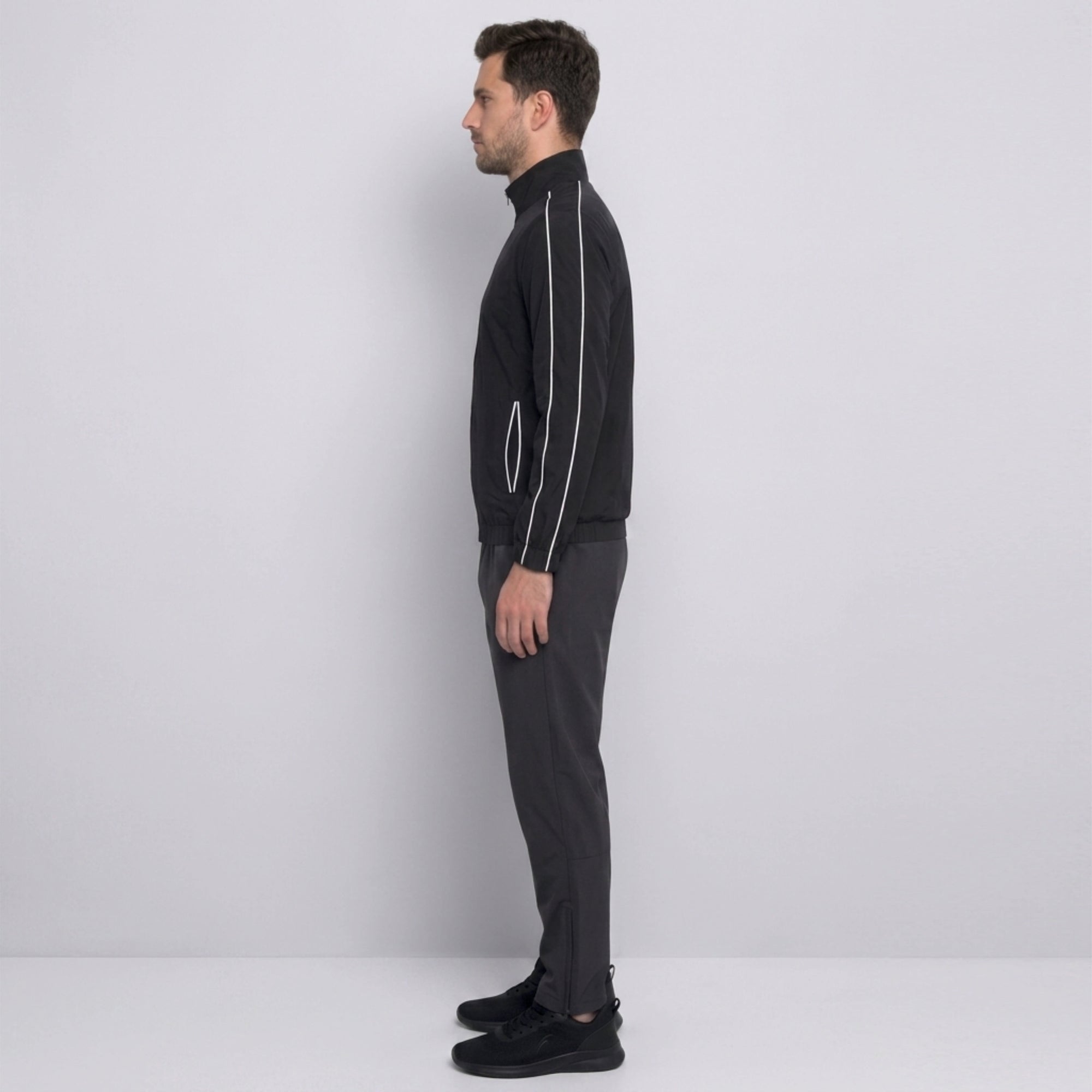 OVERSIZED JACKET / ALL SEASON: BLACK