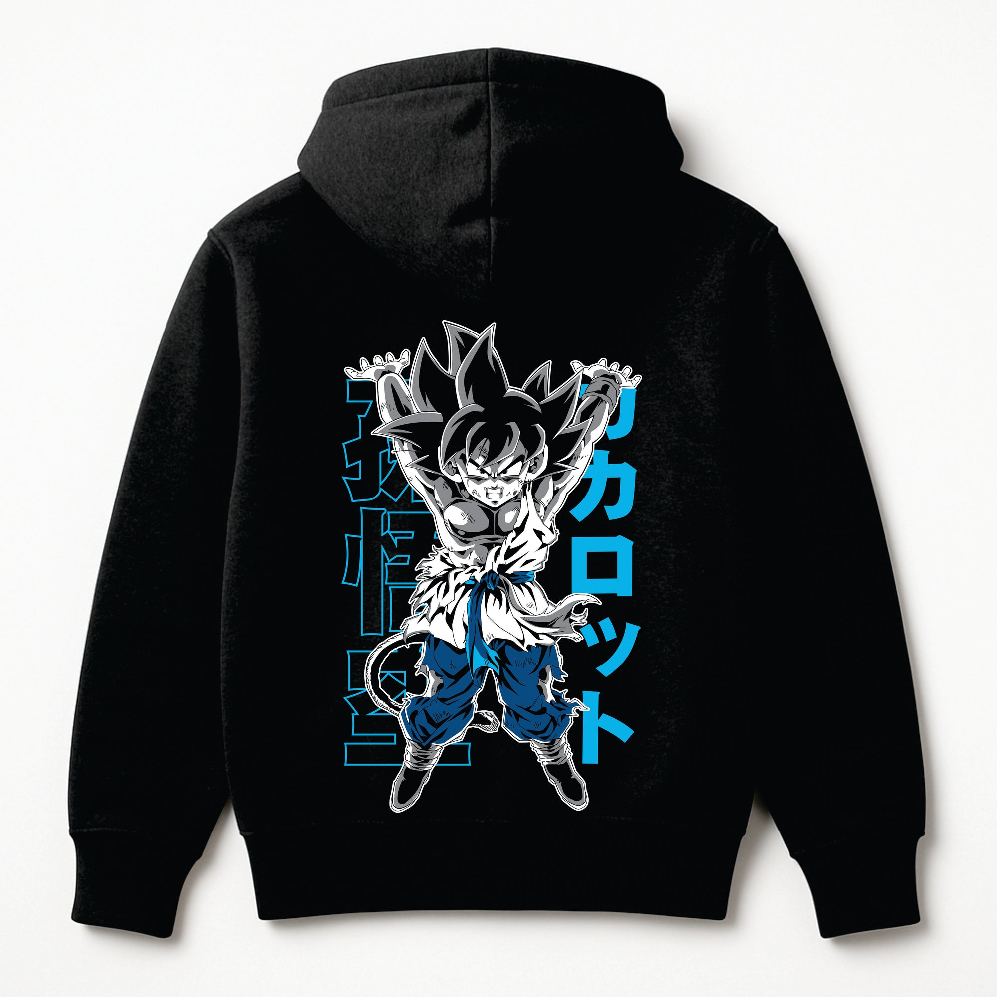 GOKU ANIME COTTON HOODIE / HD PRINT