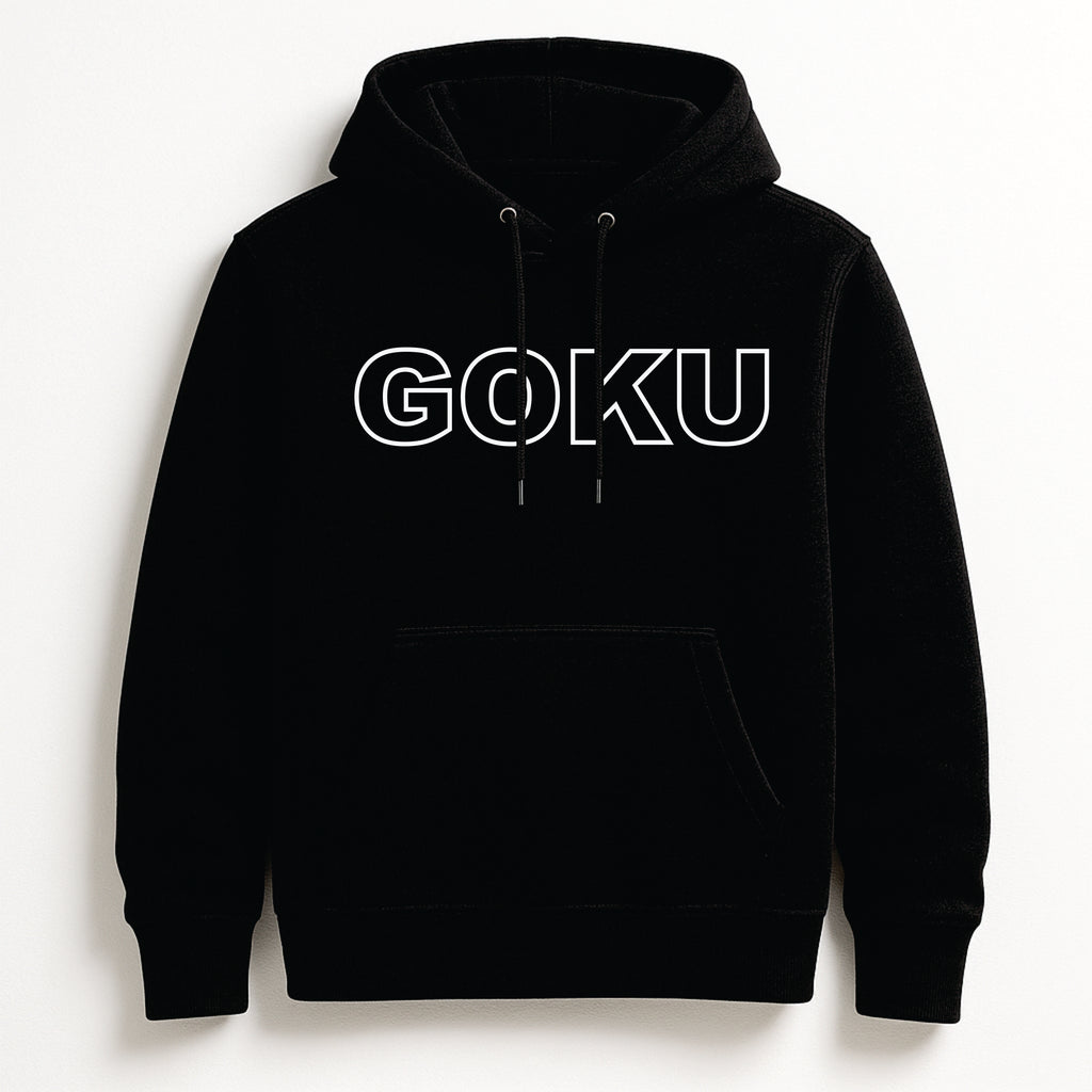 GOKU ANIME COTTON HOODIE / HD PRINT