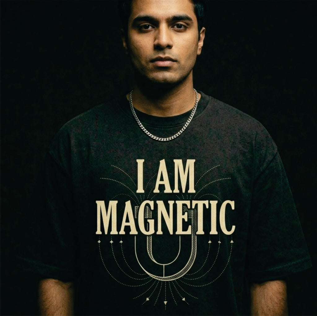 I AM MAGNETIC / OVERSIZED T SHIRT