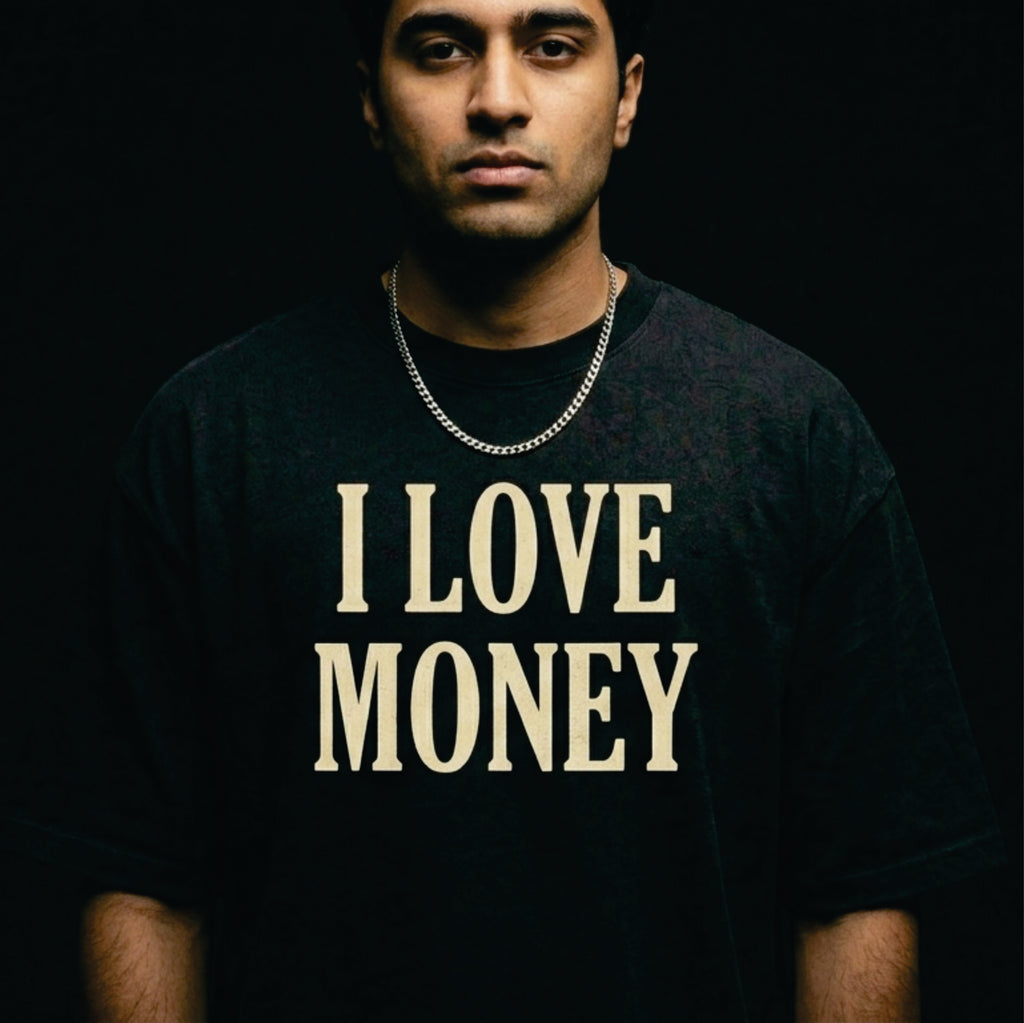 I LOVE MONEY / OVERSIZED T SHIRT