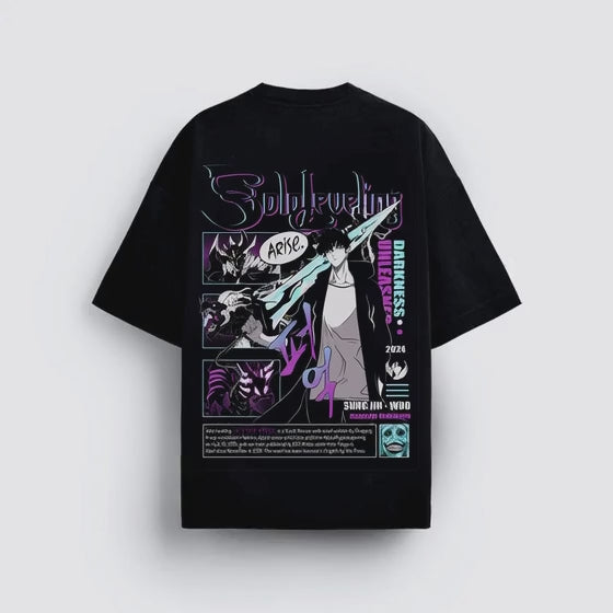 SOLO LEVELING / ACID WASHED T-SHIRT