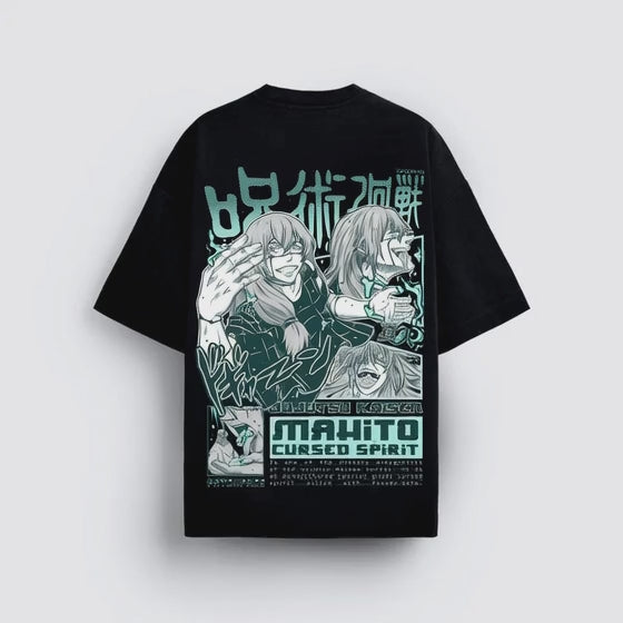 JUJUTSU KAISEN / MAHITO CURSED SPIRIT / OVERSIZED T-SHIRT